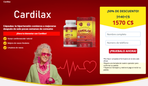 Cardilax Cápsulas Nicaragua