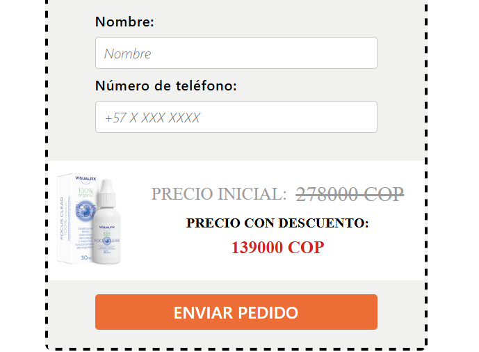 Focus Clear Drops Colombia