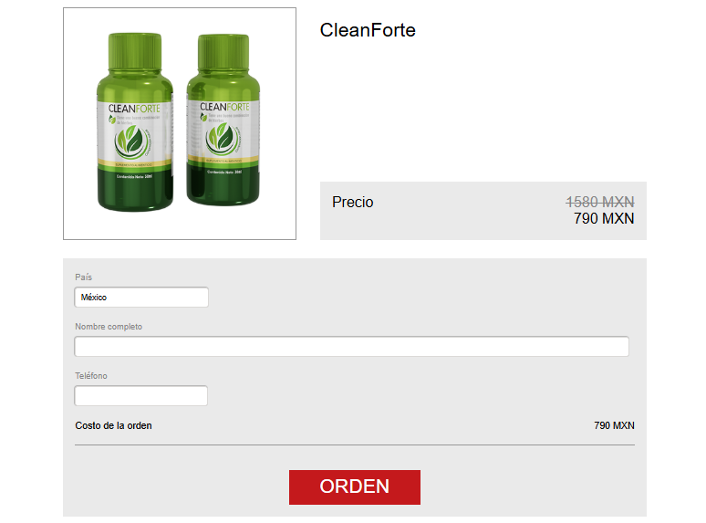 CleanForte Precio México